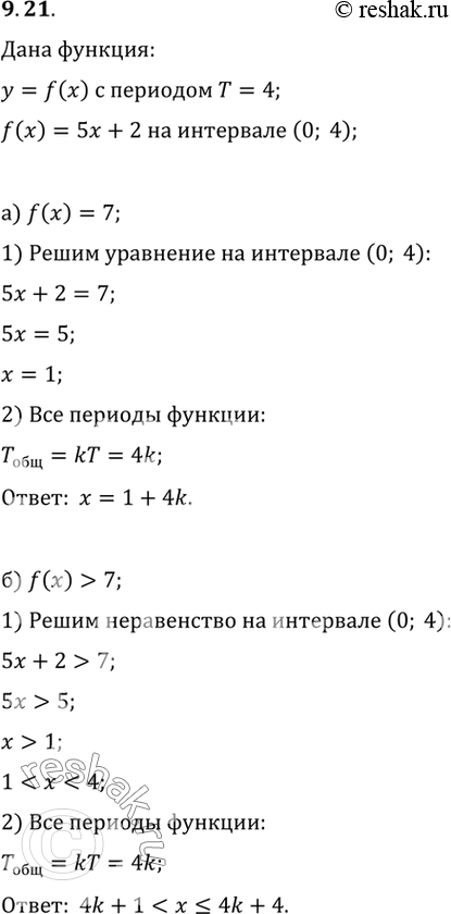 Изображение Упр.9.21 ГДЗ Мордковича 10 класс профильный уровень
